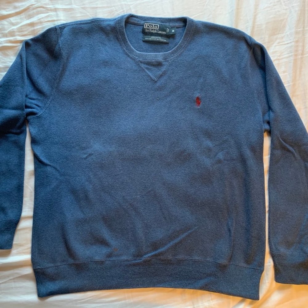Polo Crewneck Sweater Size Med.
